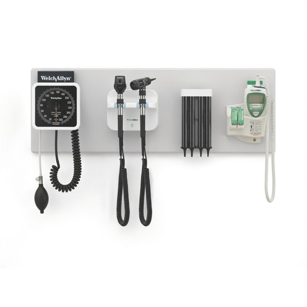 Welch Allyn Green Series 777 Wall Board with Otoscope and Ophthalmoscope